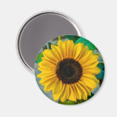 Sonnenblume Supreme Magnet (Vorderseite/Rückseite)