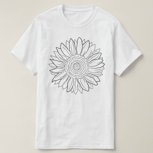 Sonnenblume T-Shirt (Design vorne)