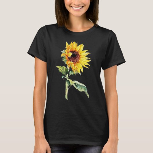 Sonnenblume T-Shirt (Vorderseite)