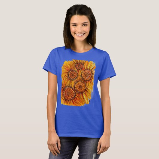Sonnenblume T - Shirt (Vorne ganz)