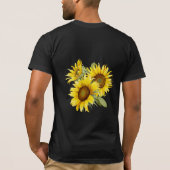 Sonnenblume T-Shirt (Rückseite)