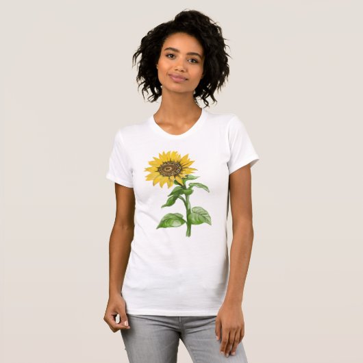 Sonnenblume T-Shirt (Vorne ganz)