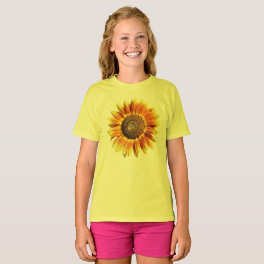 Sonnenblume T-Shirt (Vorne ganz)