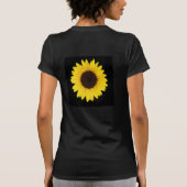 SONNENBLUME T-Shirt (Rückseite)