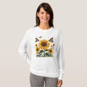 Sonnenblume T-Shirt (Vorne ganz)