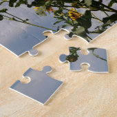 Sonnenblume Tall in das Himmelspuzzle Puzzle (Seite)
