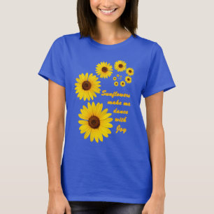 Sonnenblume - Tanzen mit Freude T-Shirt