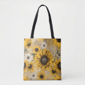 Sonnenblume Tasche (Vorderseite)
