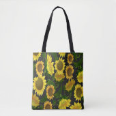 Sonnenblume Tasche (Vorderseite)