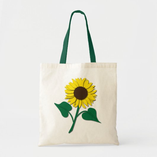 Sonnenblume Tasche (Vorne)