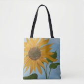 Sonnenblume Tasche (Vorderseite)