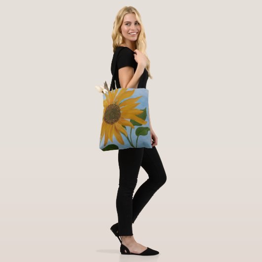 Sonnenblume Tasche (Am Model)