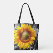 Sonnenblume Tasche (Rückseite)