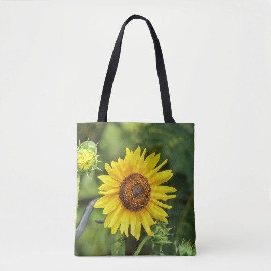Sonnenblume Tasche (Vorderseite)