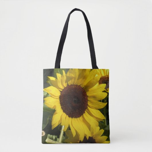 Sonnenblume Tasche (Vorderseite)