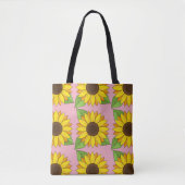 Sonnenblume Tasche (Vorderseite)