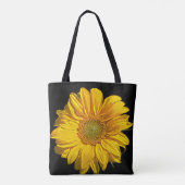 Sonnenblume Tasche (Rückseite)