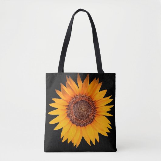 Sonnenblume Tasche (Vorderseite)