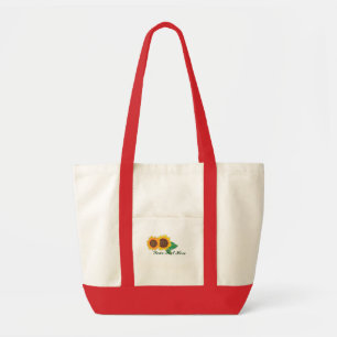 Sonnenblume-Tasche Tragetasche