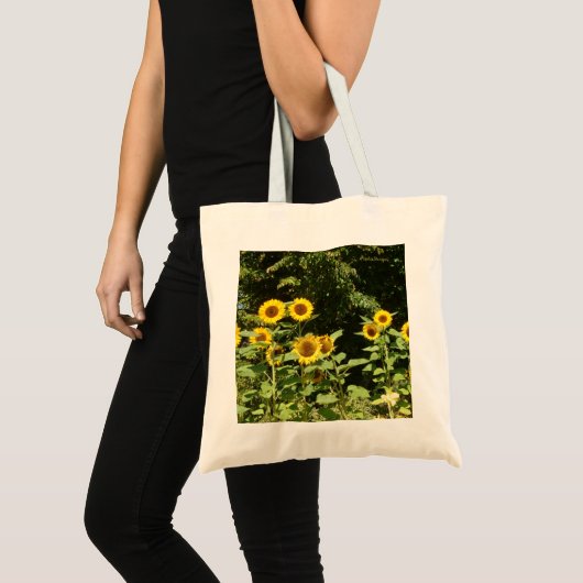 Sonnenblume-Tasche Tragetasche (Vorderseite (Produkt))