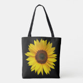 Sonnenblume-Taschen-Tasche ganz über Druck Tasche (Rückseite)