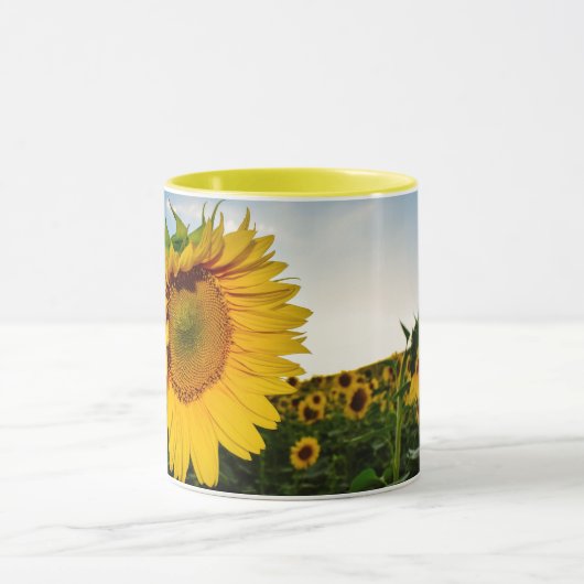 Sonnenblume Tasse (Zentrum)