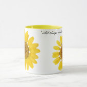 Sonnenblume Tasse (Zentrum)