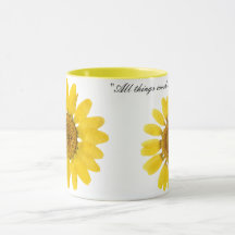 Sonnenblume Tasse