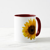 Sonnenblume Tasse (VorderseiteRechts)