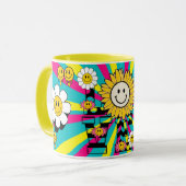 Sonnenblume Tasse (Vorderseite Links)