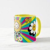 Sonnenblume Tasse (VorderseiteRechts)