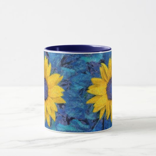 Sonnenblume Tasse (Zentrum)