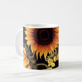 Sonnenblume Tasse (Vorderseite Links)