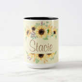Sonnenblume Tasse (Mittel)