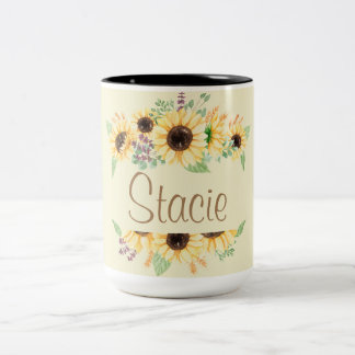 Sonnenblume Tasse