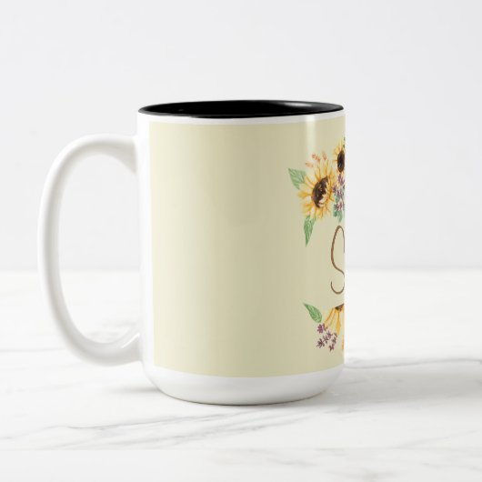 Sonnenblume Tasse (Links)