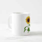 Sonnenblume - Tasse (Vorderseite Links)