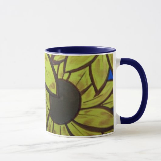 "Sonnenblume " Tasse (Rechts)