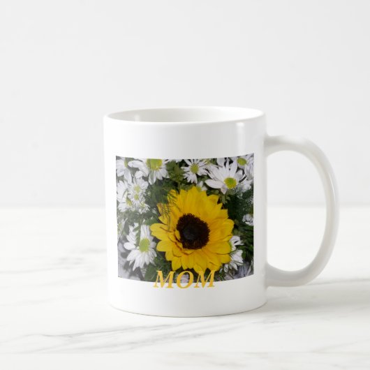 Sonnenblume-Tasse - besonders angefertigt Kaffeetasse (Rechts)
