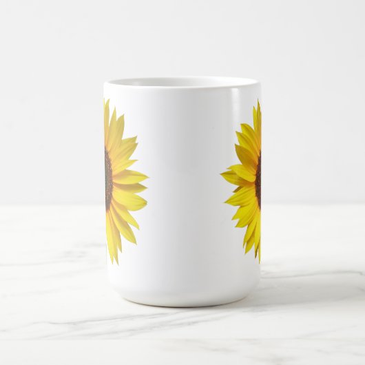 Sonnenblume-Tasse Kaffeetasse (Mittel)