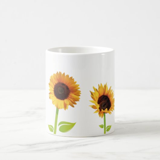 Sonnenblume-Tasse Kaffeetasse (Mittel)