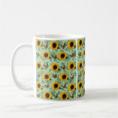 Sonnenblume-Tasse Kaffeetasse (Links)