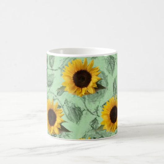 Sonnenblume-Tasse Kaffeetasse (Mittel)