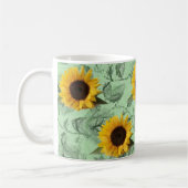 Sonnenblume-Tasse Kaffeetasse (Links)