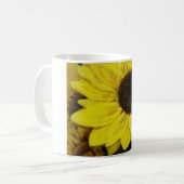 Sonnenblume-Tasse Kaffeetasse (Vorderseite Links)