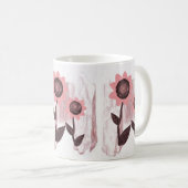 Sonnenblume-Tasse Kaffeetasse (VorderseiteRechts)