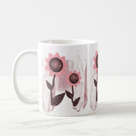 Sonnenblume-Tasse Kaffeetasse (Links)