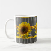 Sonnenblume-Tasse Kaffeetasse (Links)