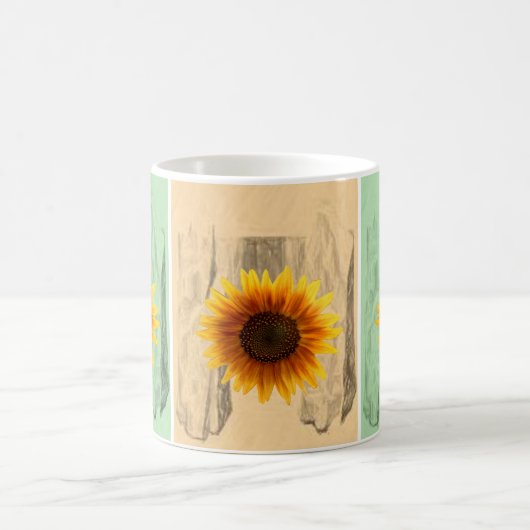 Sonnenblume-Tasse Kaffeetasse (Mittel)