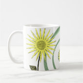Sonnenblume-Tasse Kaffeetasse (Links)